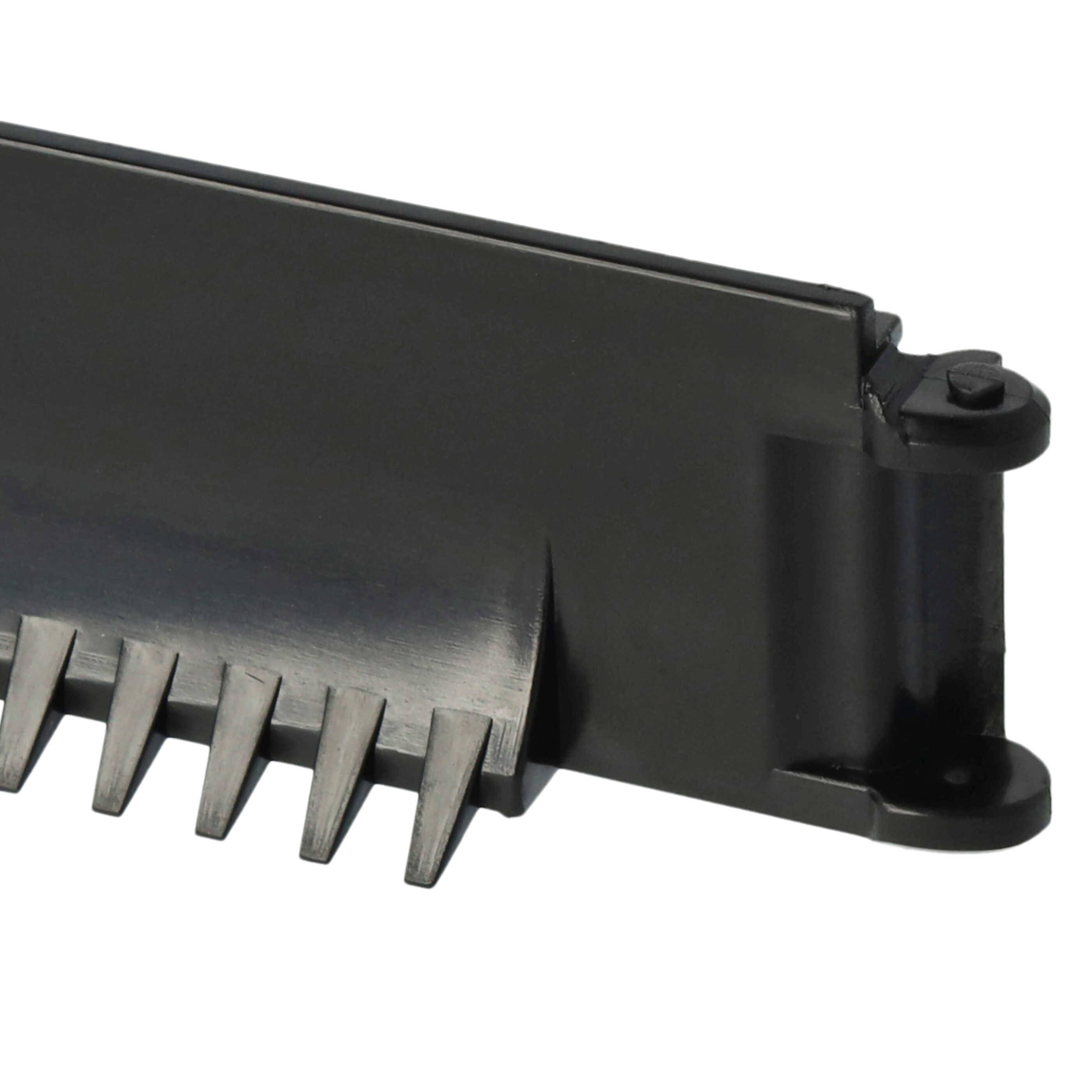 vhbw Türklappe kompatibel mit iRobot Roomba AeroVac 620, 630, 650, 660 Saugroboter - Mit Zähnen zum Auskämmen der Rundbürste