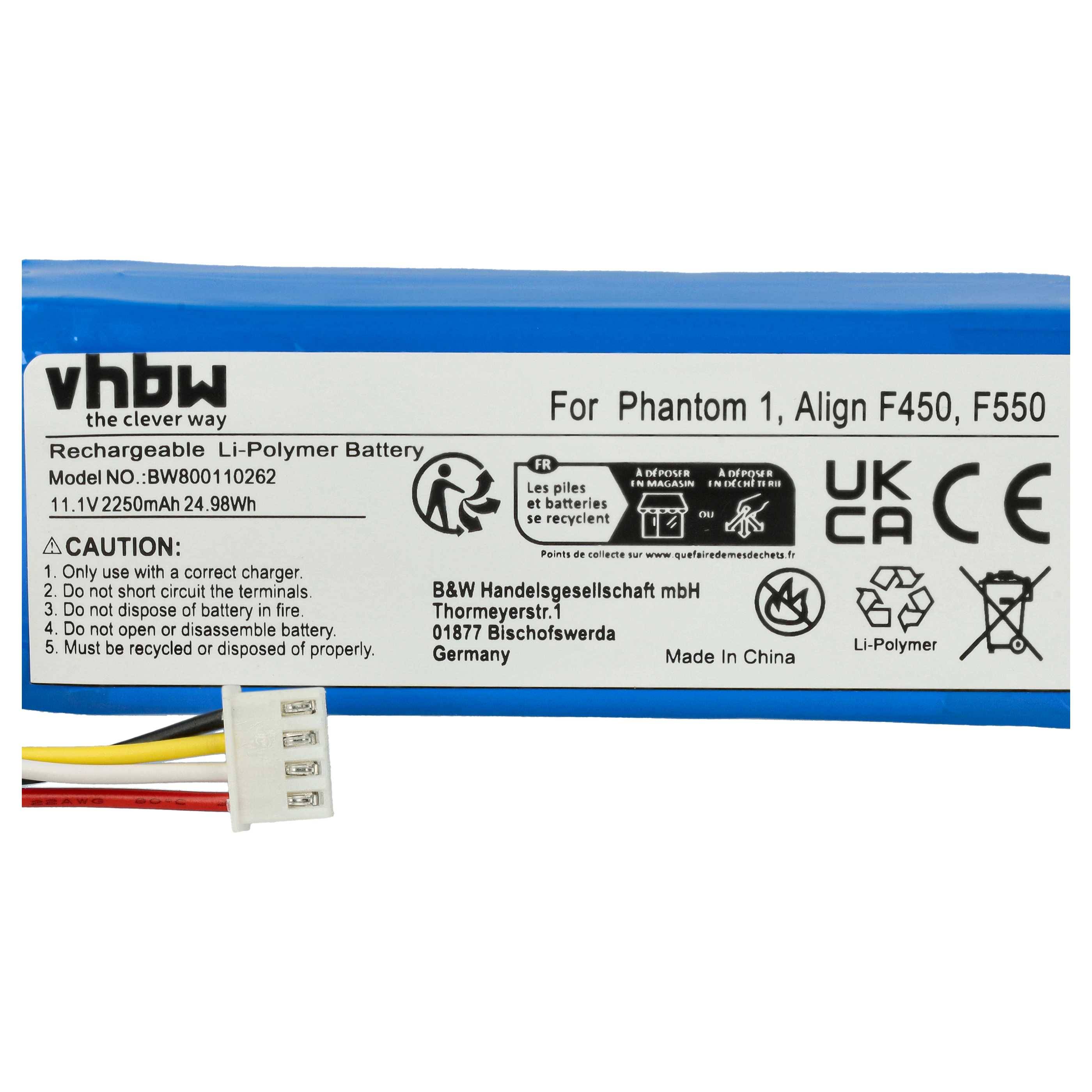 Aufladbare Li-Polymer-Batterie mit Beschriftung 