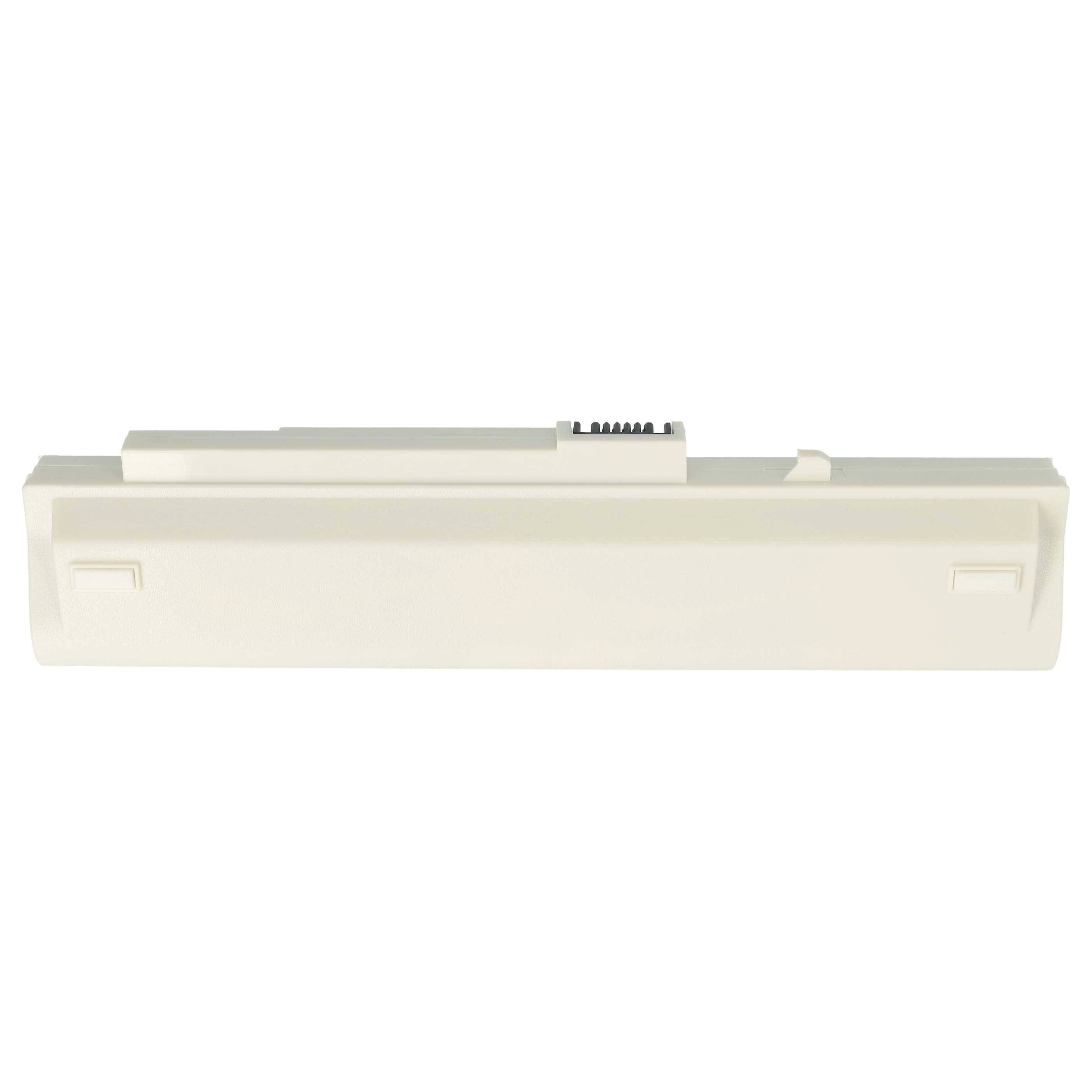 vhbw Akku kompatibel mit Gateway LT2021u, LT2021, LT2016u, LT2005u, LT2001u, LT2001, LT20, LT10 Notebook (4400 mAh, 11,1 V, Li-Ion) - Farbe: weiß