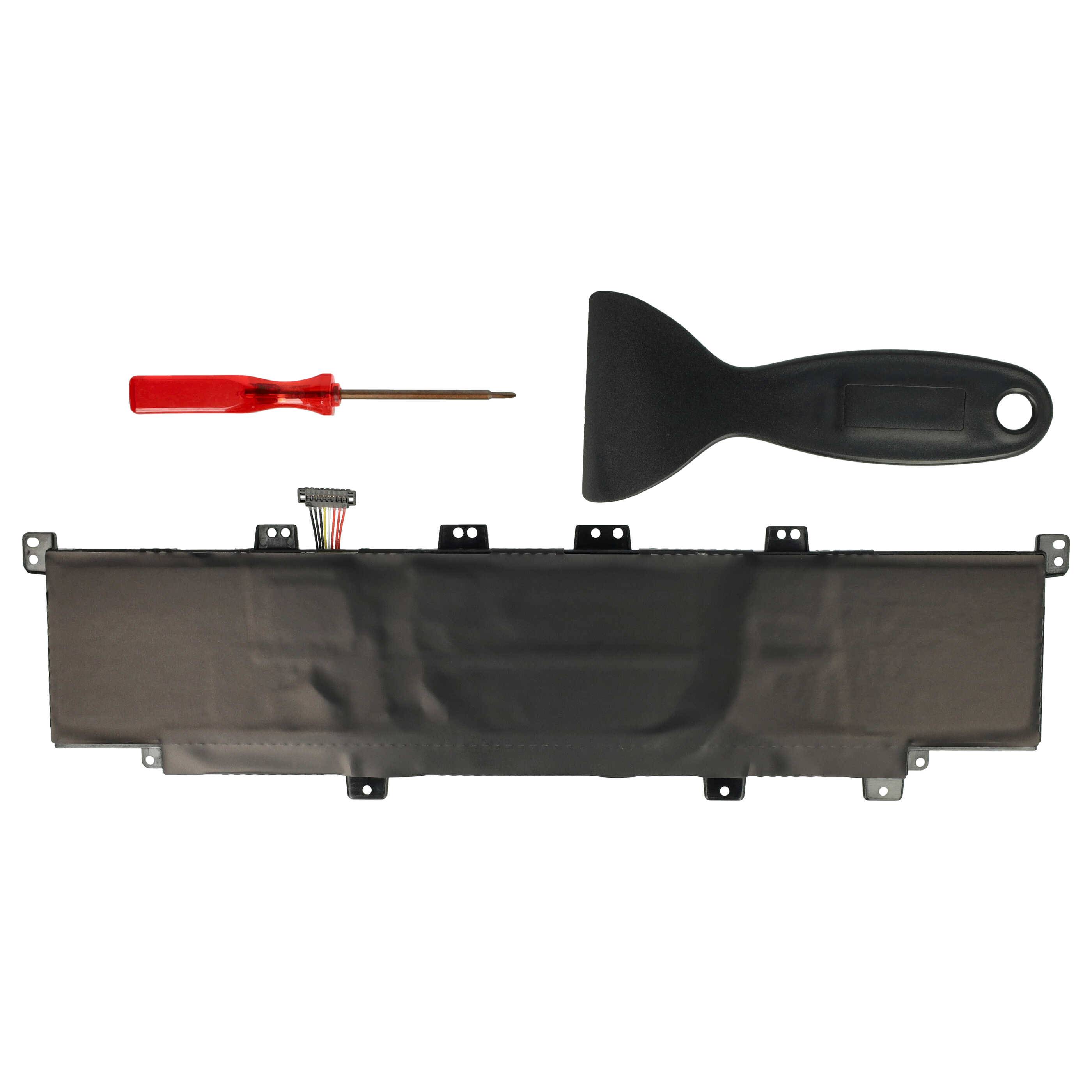 vhbw Akku Ersatz für C31-X402 für Notebook (4000 mAh, 11,1 V, Li-Polymer)