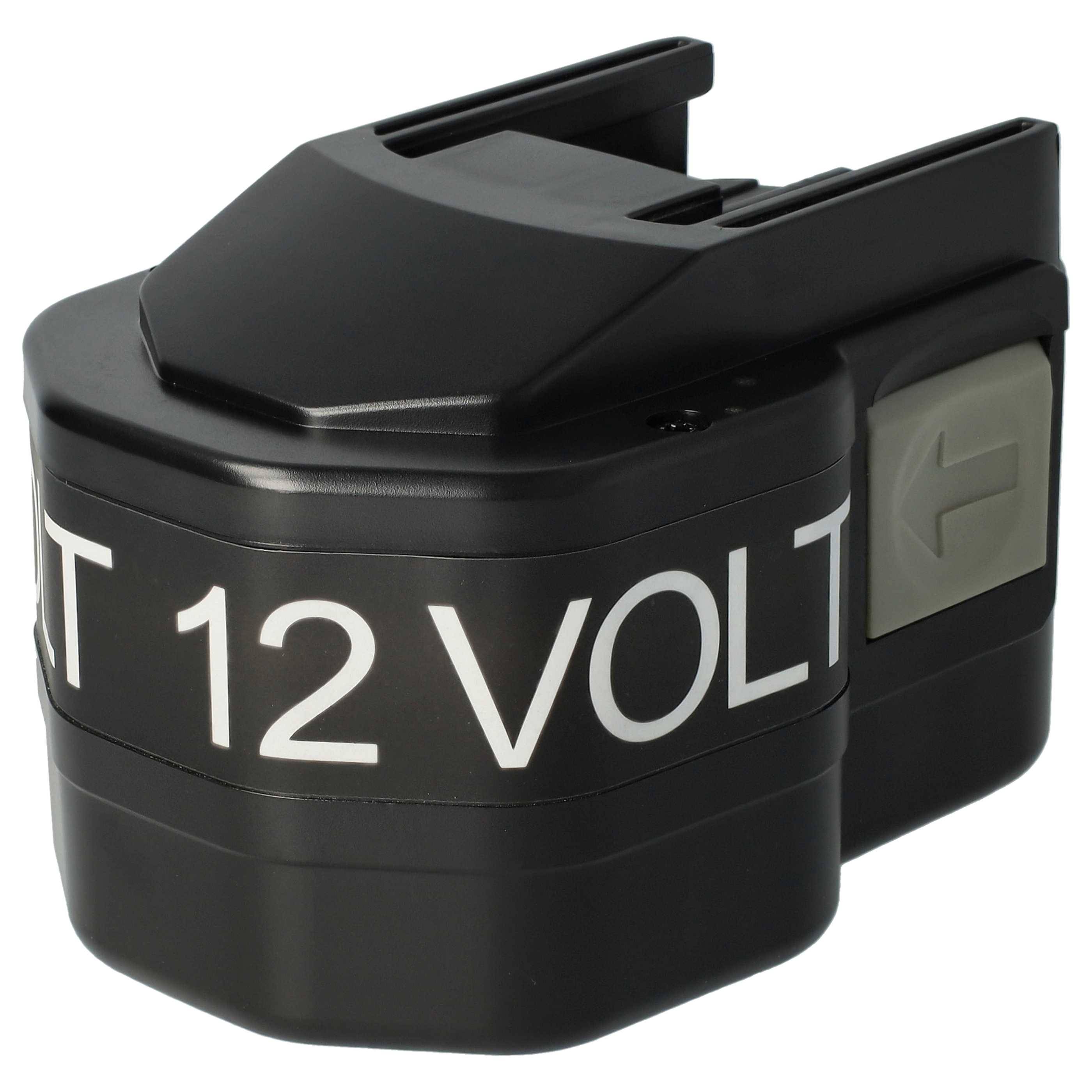 vhbw 1x Akku kompatibel mit Milwaukee 0502-25, 0502-23, 0502-20, 0501-23, 0501-21, 0501-20, 0502-52 Werkzeug (3300 mAh, NiMH, 12 V)