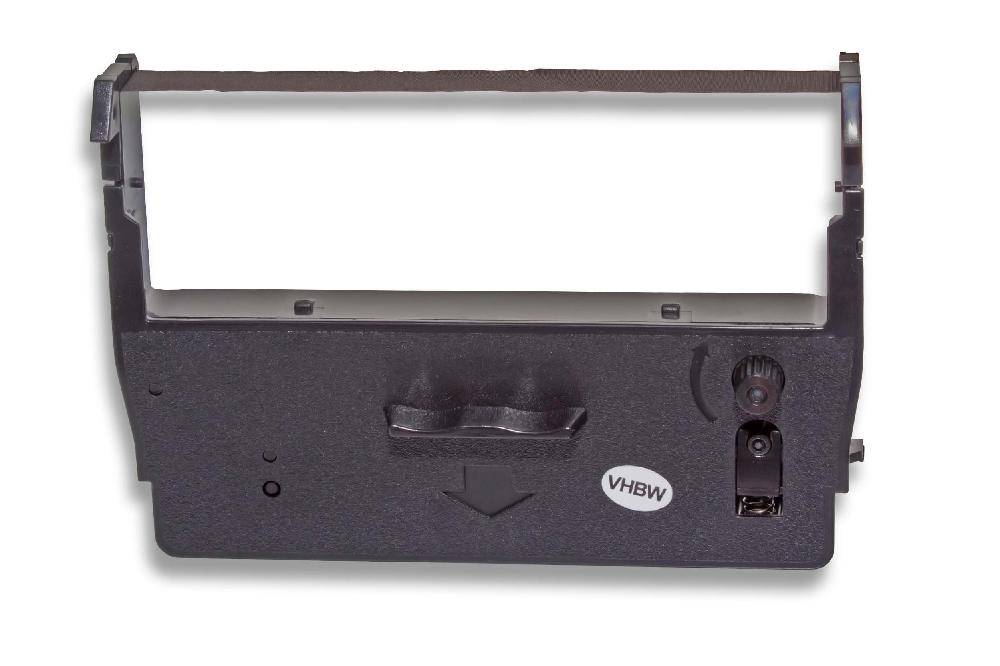 vhbw Farbband Schriftband Ersatz für Omron 2810 für Nadeldrucker | Bondrucker - Schwarz