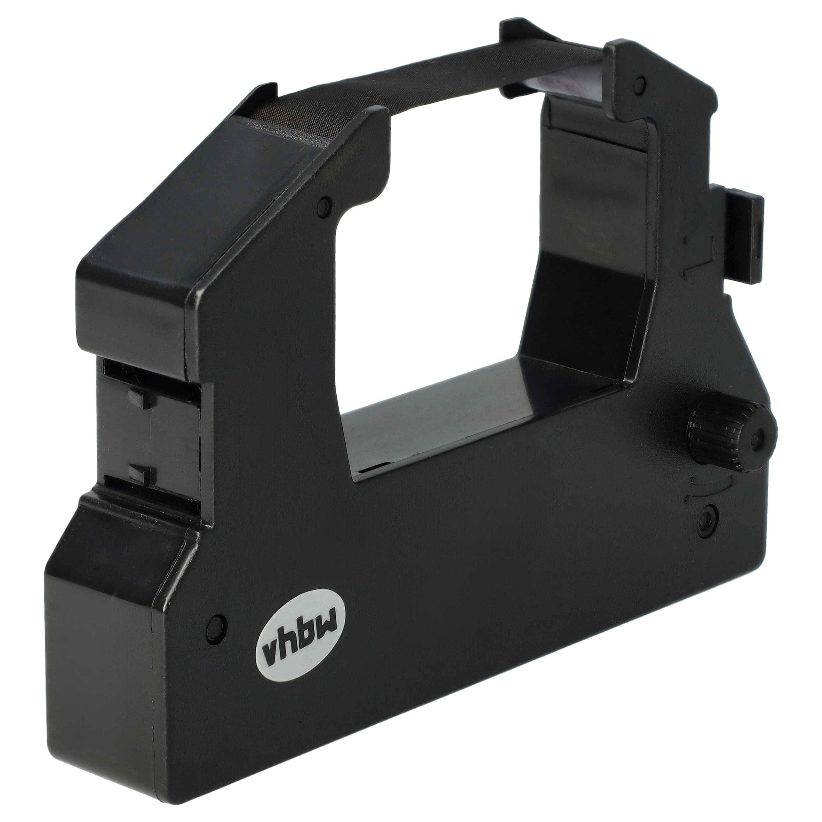 vhbw Farbband Schriftband kompatibel mit Fujitsu Auto Tote AT-3000 Receipt Printer, 2971 BCS, 2975 Nadeldrucker, Bondrucker - Schwarz