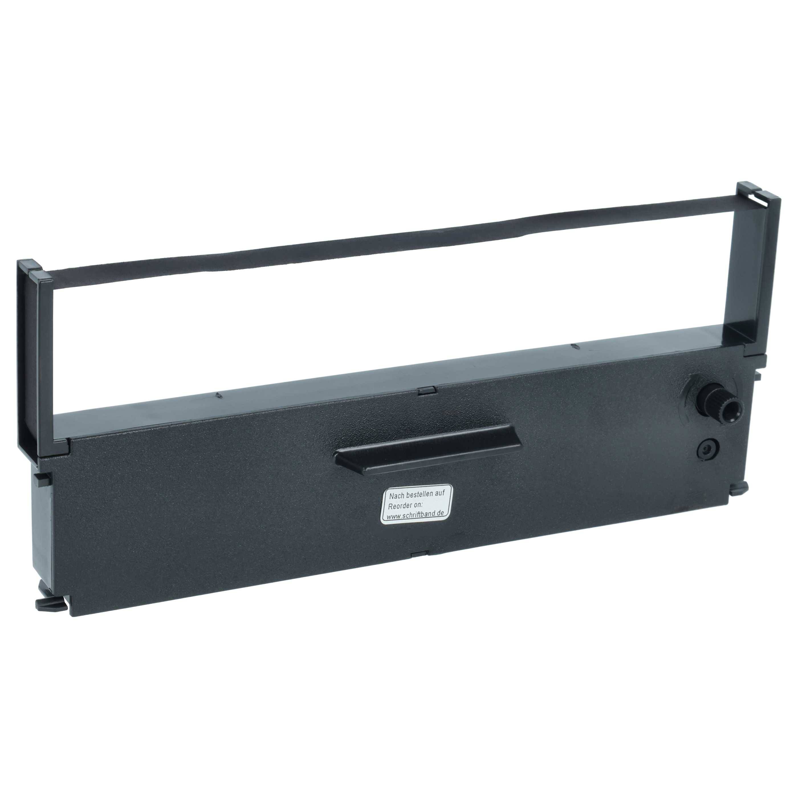 vhbw 1x Farbband Schriftband Ersatz für Epson S015231, ERC-31, C43S015231, C43S015369, ERC-31B für Nadeldrucker, Bondrucker - Schwarz