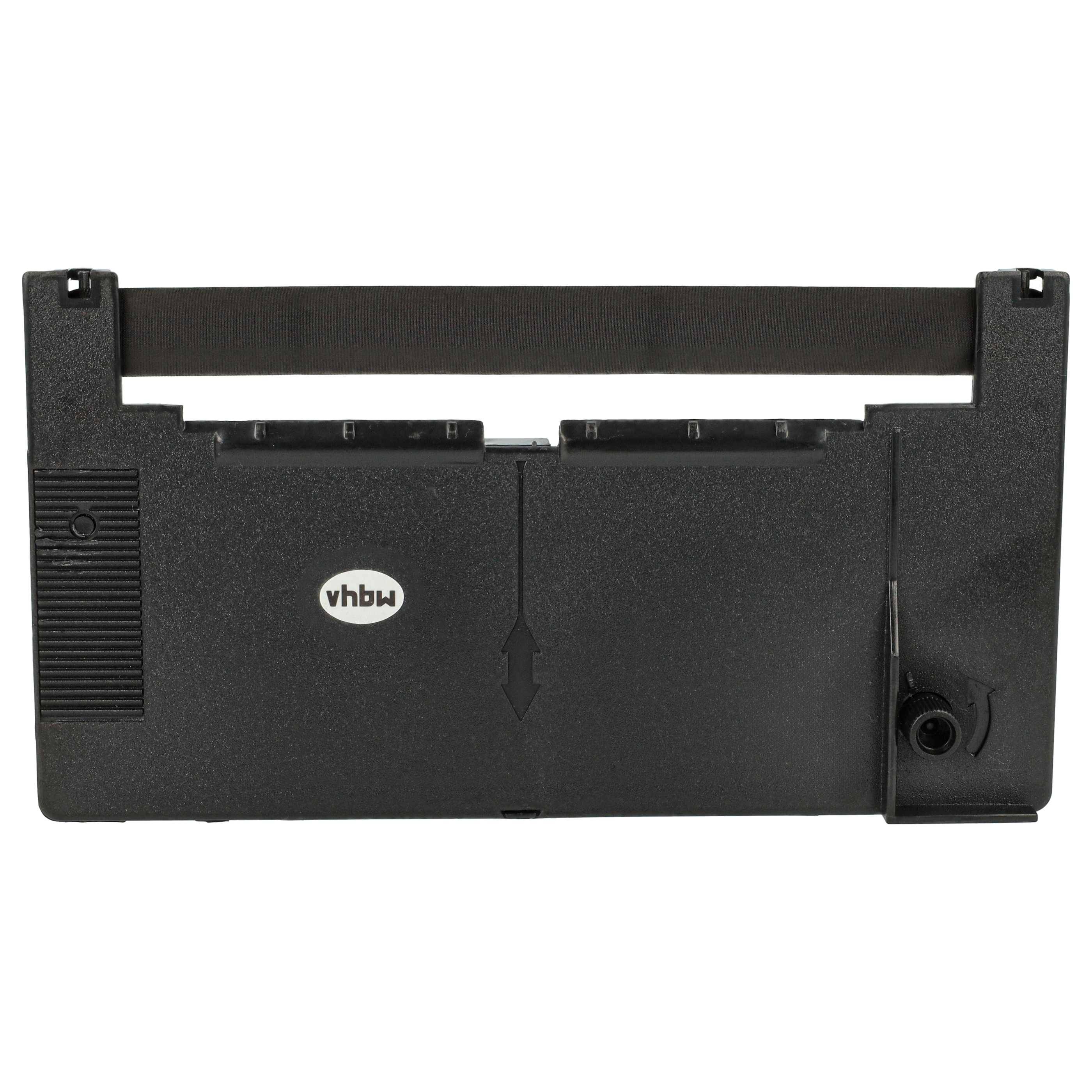 vhbw 5x Farbband Schriftband Ersatz für Epson C43S015356, ERC-18B, ERC-18 für Nadeldrucker, Bondrucker - Schwarz