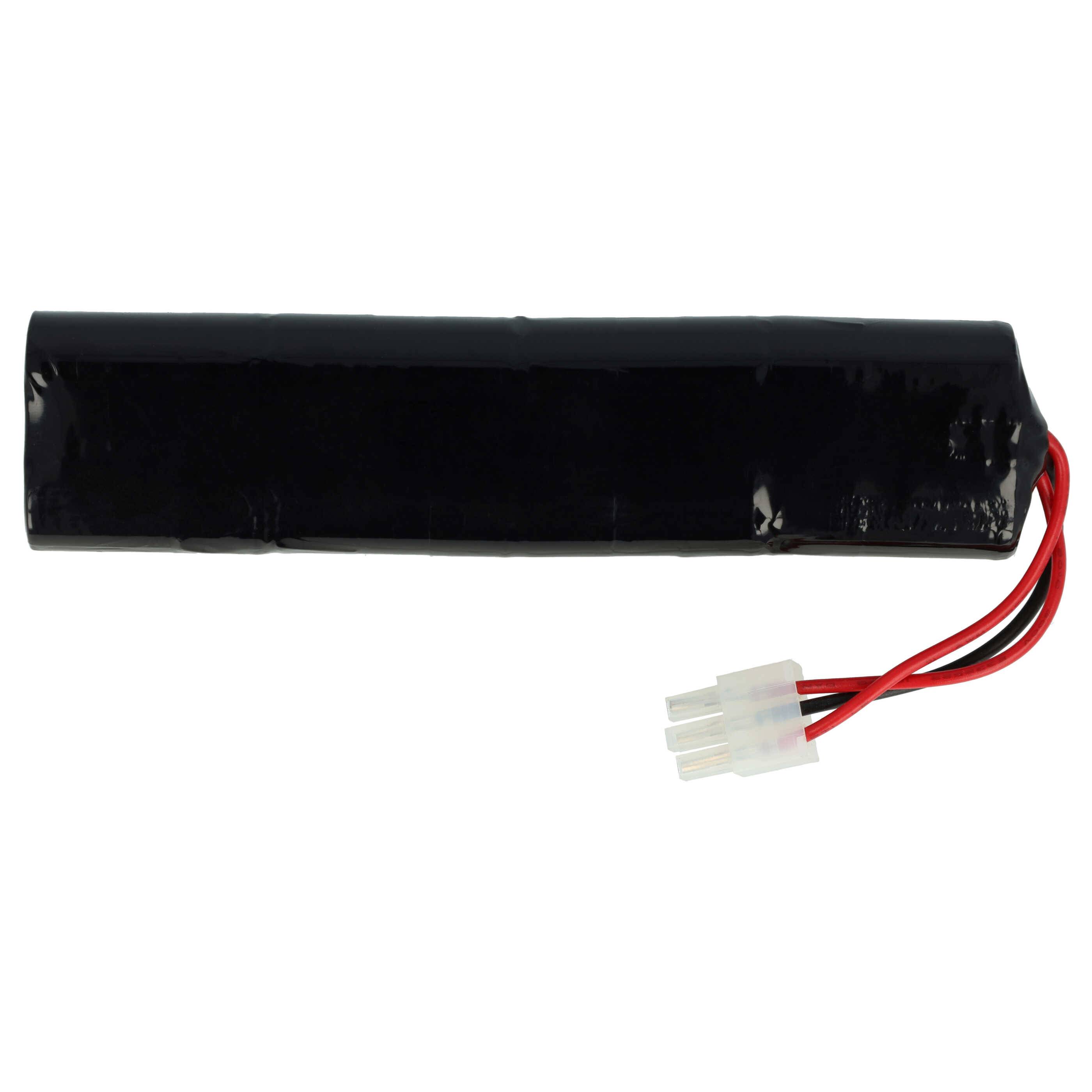 vhbw Batterie kompatibel mit Welch Allyn AED 10, AED 10 Jump Start Medizintechnik (3000 mAh, 12 V, Li-MnO2)
