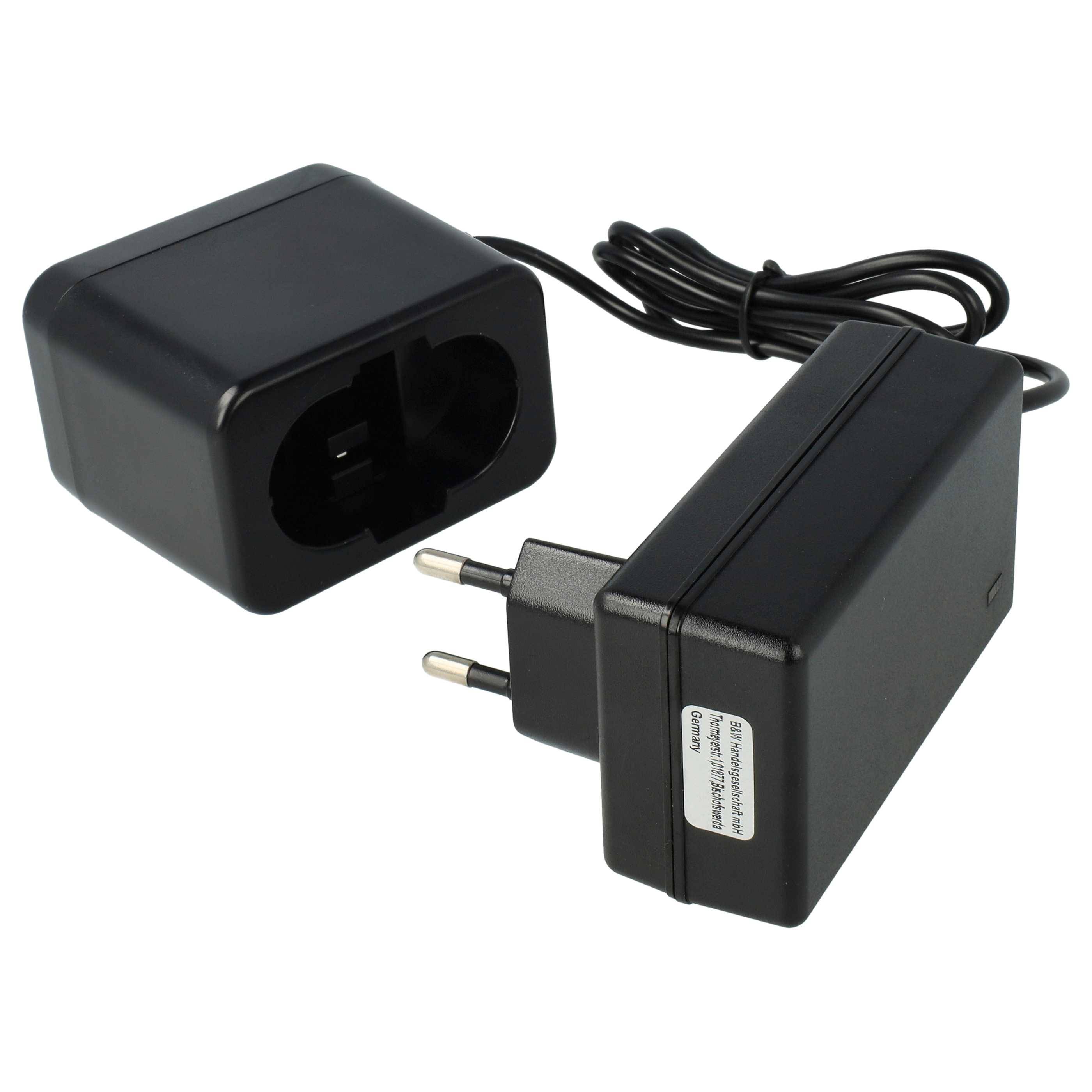 vhbw Ladegerät kompatibel mit Bosch 2 60 7335 249, 2 607 335 241, 2 607 335 243, 2 607 335 244, 2 607 335 246 Werkzeug Akkus, 1,2 V