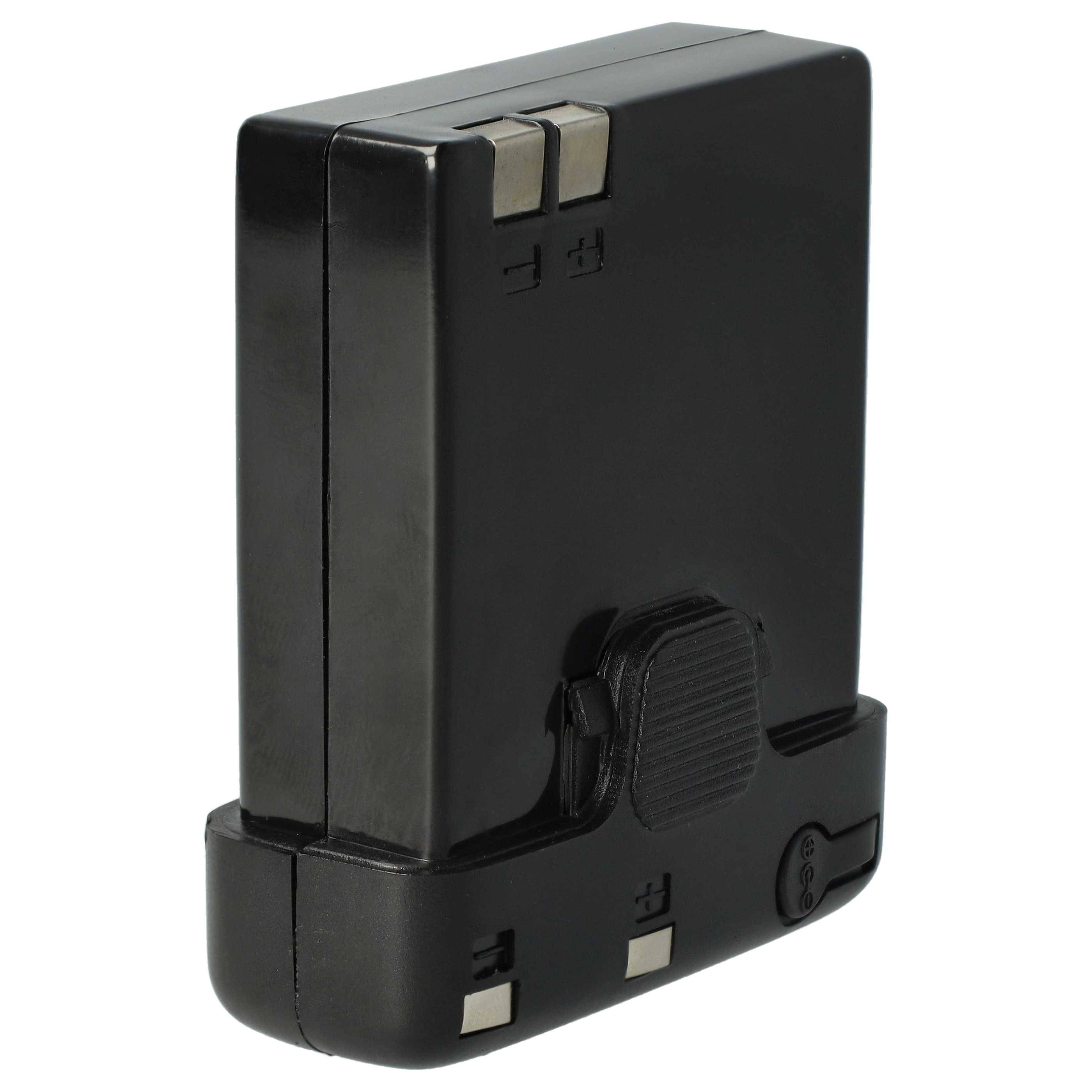 vhbw 5x Akku Ersatz für Kenwood PB-32, PB-32H, PB-33, PB-34 für Funkgerät, Walkie Talkie (1100 mAh, 6 V, NiMH)