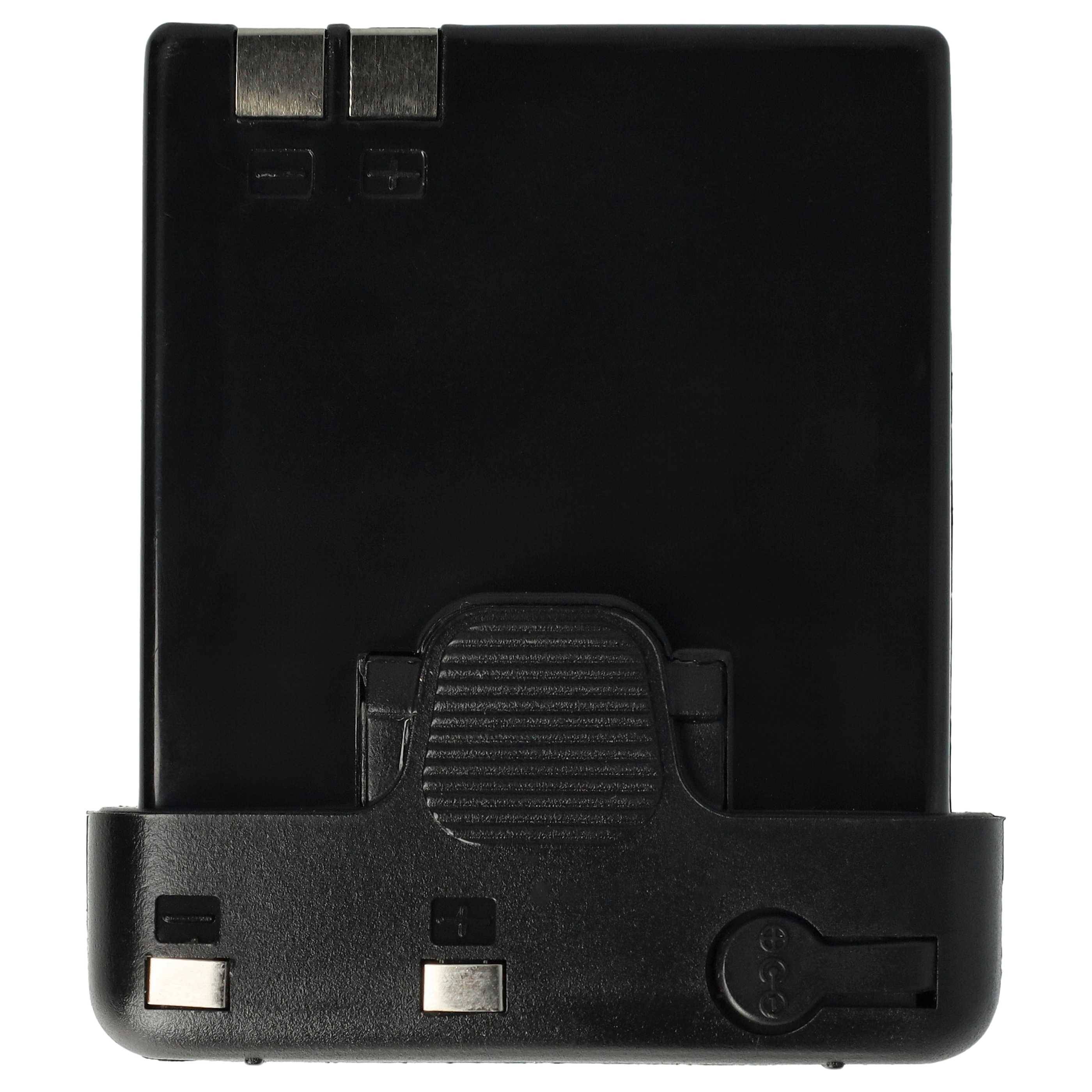 vhbw 2x Akku kompatibel mit Kenwood TK-308, TK-79A, TK79A, TK308 Funkgerät, Walkie Talkie (1100 mAh, 6 V, NiMH)