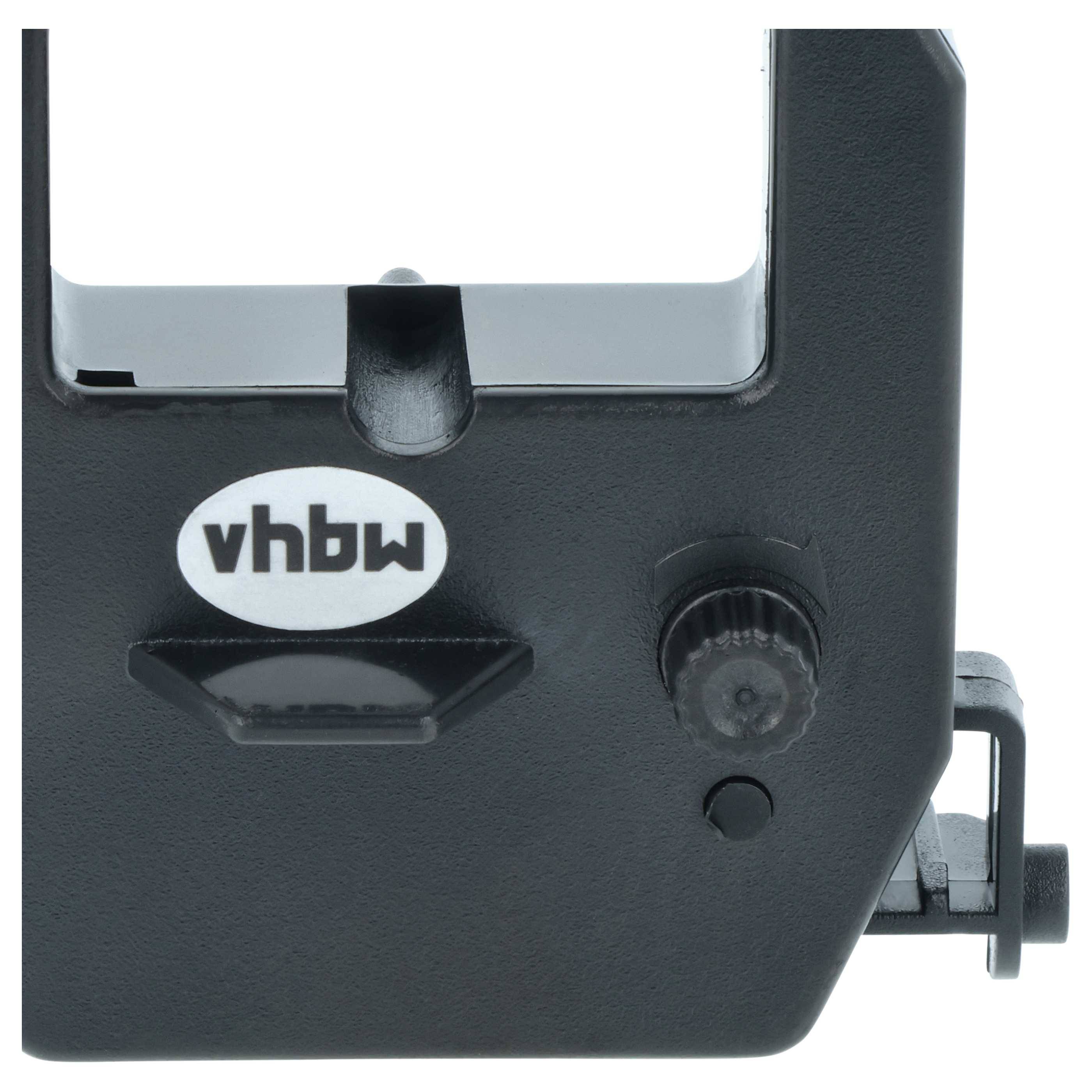 vhbw 5x Farbband Schriftband kompatibel mit Box Time Recorder Nadeldrucker, Bondrucker - Schwarz