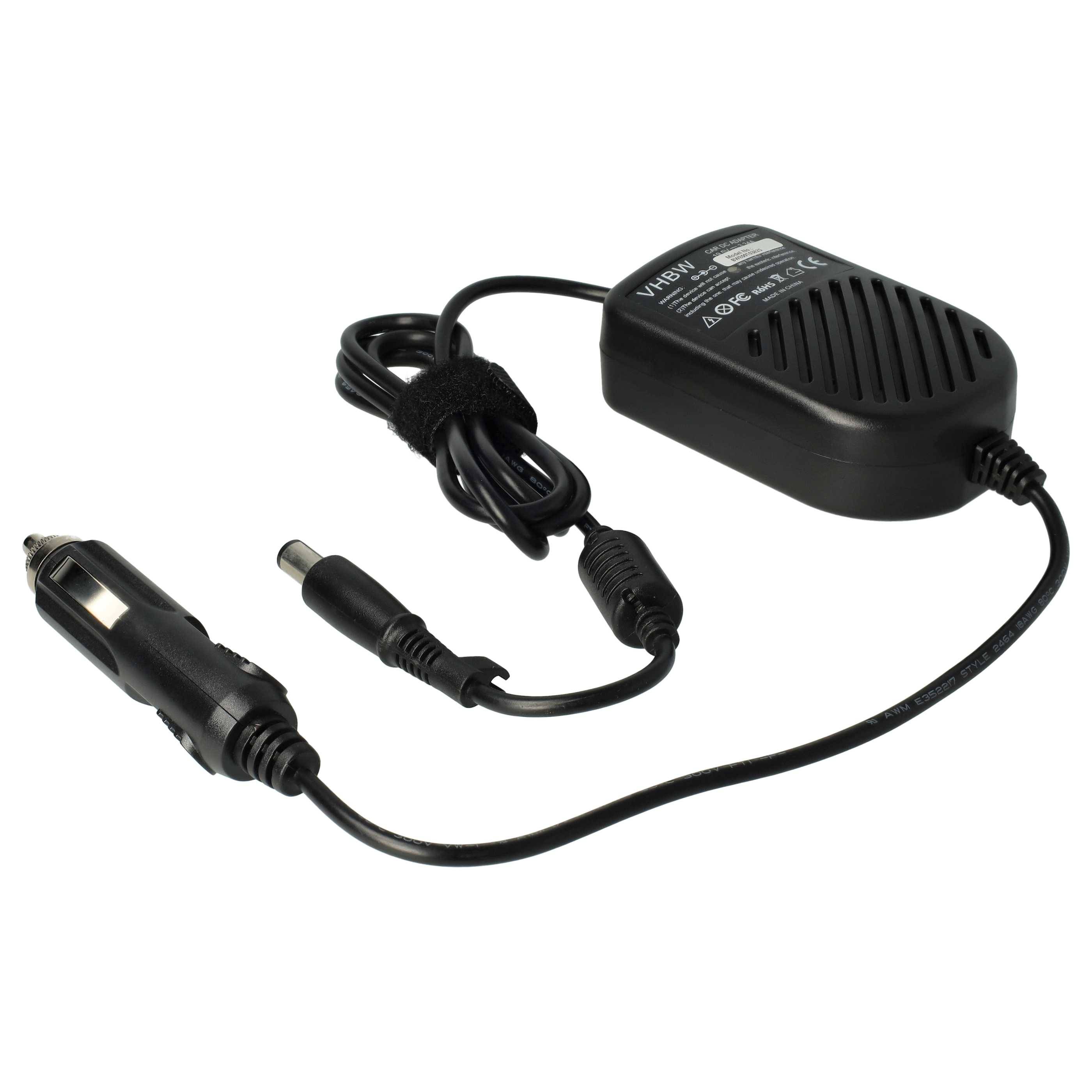 vhbw KFZ-Ladekabel Ersatz für Dell DA90PS0-00, DP/N 9T215, F2663 für Laptop, Notebook - Ladegerät 12V, 65W