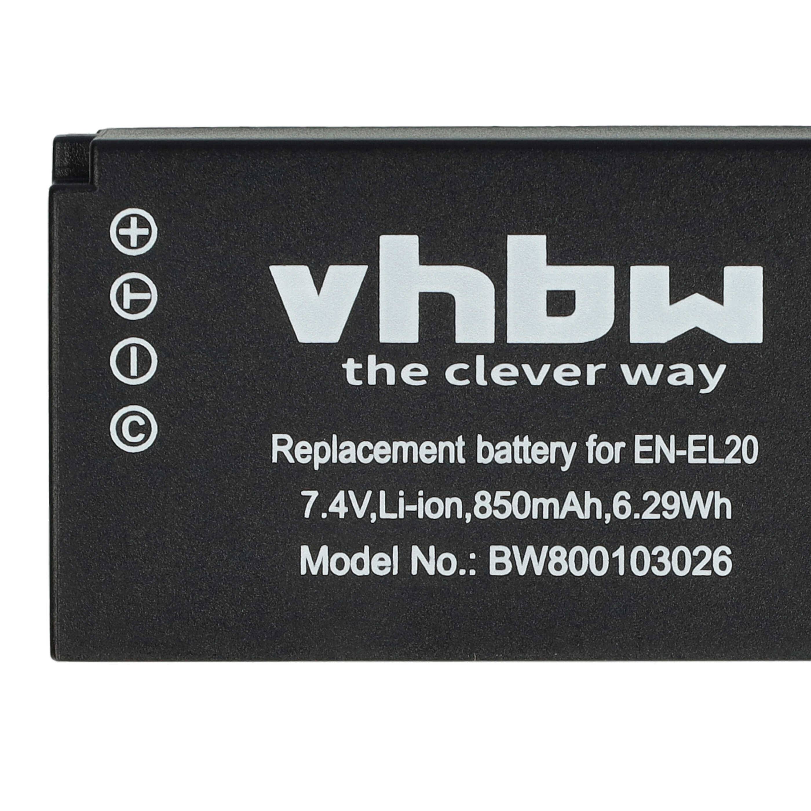 Batterie mit der Aufschrift „vhbw der intelligente Weg