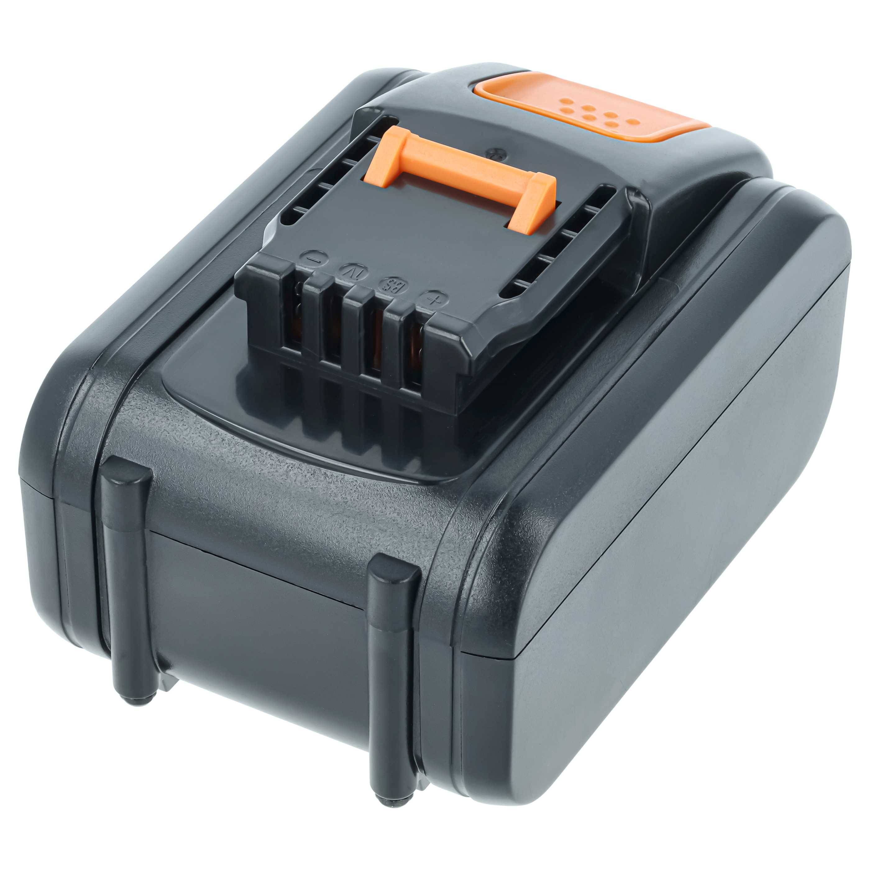 vhbw Akku kompatibel mit Worx WG166.1, WG163E.1, WG163E.2, WG165, WG166, WG163E, WG163E.9, WG169 Werkzeug (3000 mAh, Li-Ion, 20 V)