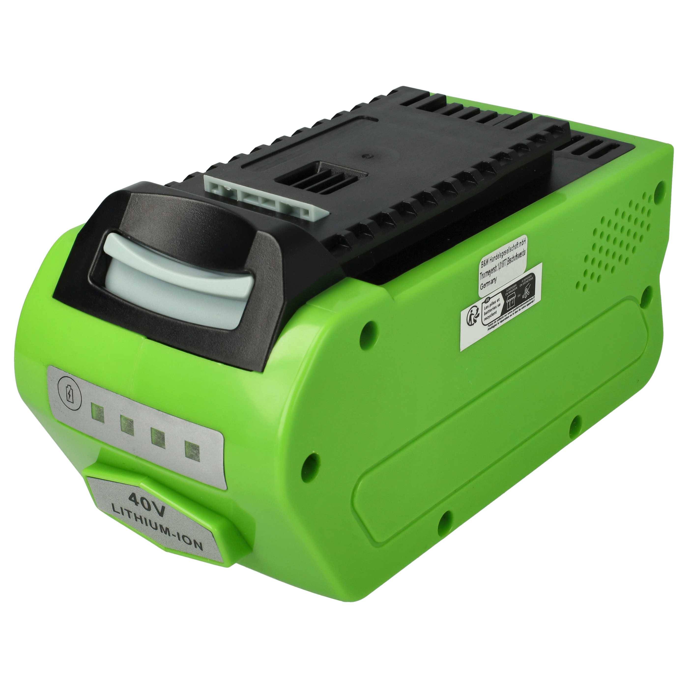 vhbw Akku Ersatz für Cramer 40V110, 40V220 für Elektrowerkzeug (3000mAh Li-Ion 40 V)