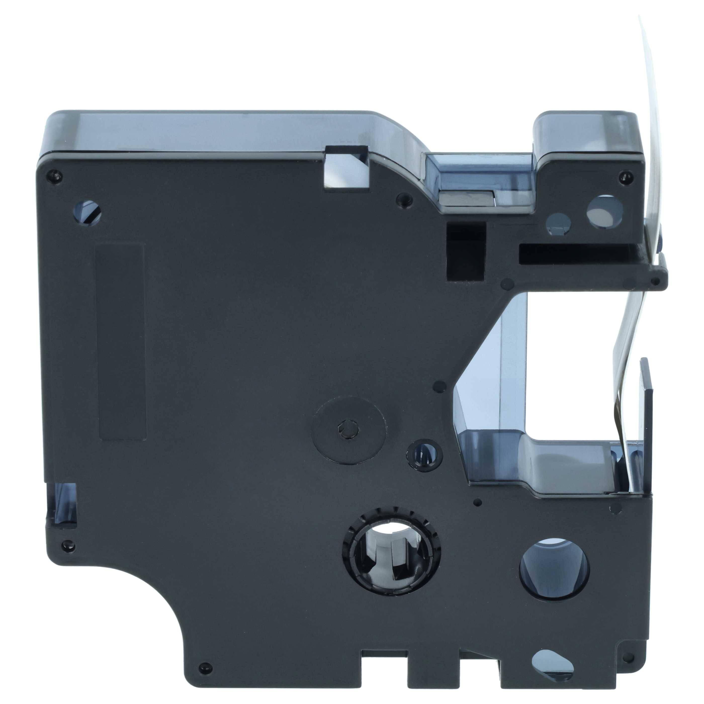 vhbw Schriftband-Kassette kompatibel mit Dymo Rhino 6000 | 5000, 5200, 4200, 3000, 1000 Etiketten-Drucker 3,5m x 12mm Schwarz auf Weiß, Nylon