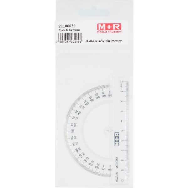 Halbkreiswinkel transparent