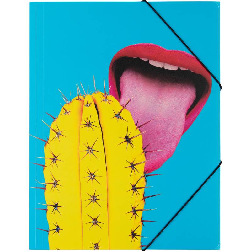 PAGNA Eckspannermappe "Mouth Zine Kultur", A4, PP