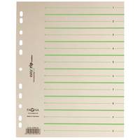 Pagna 44063-03, Numerischer Registerindex, Karton, Beige, Grün, Porträt, A4, Deutschland
