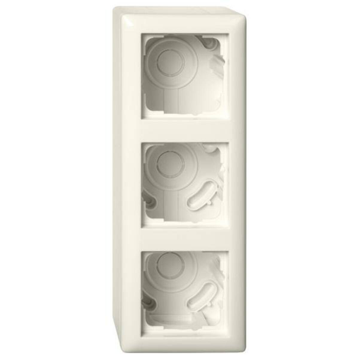 Gira AP-Gehäuse 3f + Rahmen 106301