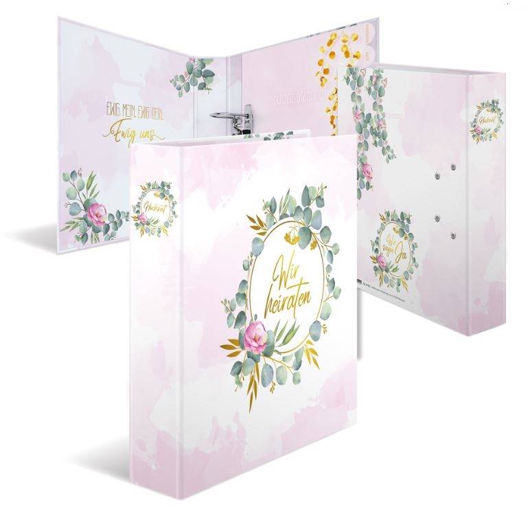 HERMA 15421, A4, Karton, Pink, Porträt, 6 cm, 330 mm