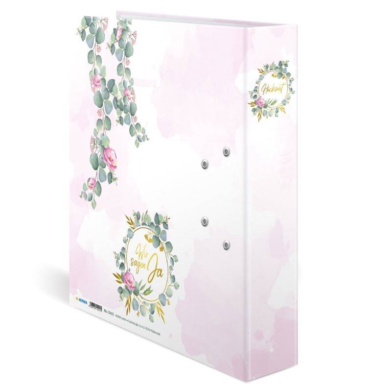 HERMA 15421, A4, Karton, Pink, Porträt, 6 cm, 330 mm