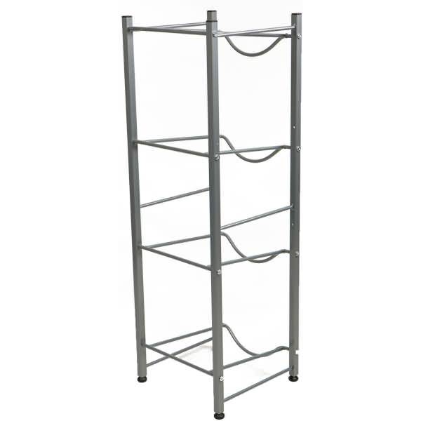 Ständerregal für Wassergallonen 18 Liter grau