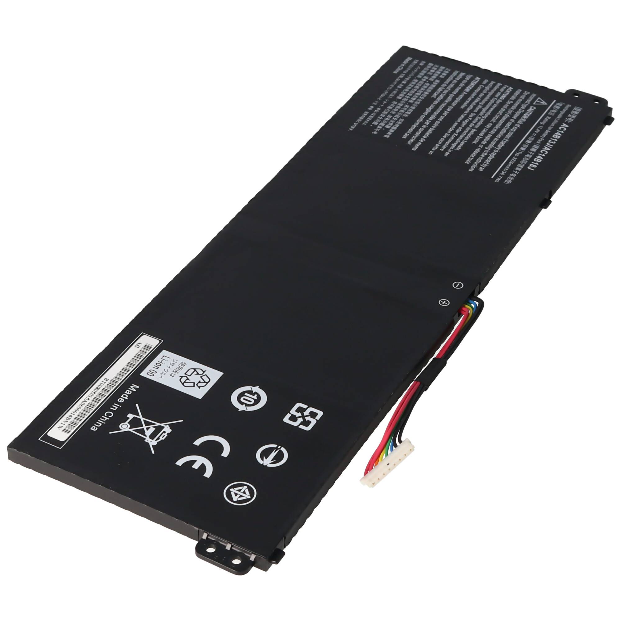 Akku passend für ACER Aspire ES1-111, Chromebook 13 CB5-311, Li-Ion, 11,4V, 3220mAh, 36,7Wh, built-in, ohne Werkzeug