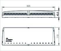 Telegärtner Mini-Verteiler TH35/AP 100007004