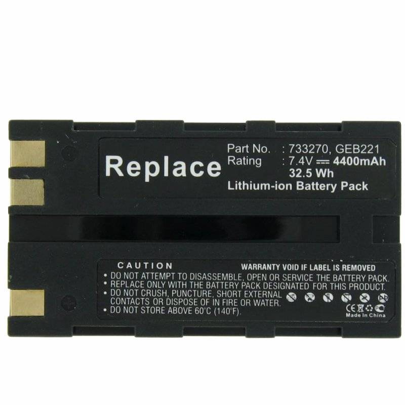 AccuCell Akku passend für den Leica 733270 Akku GBE221, GEB221