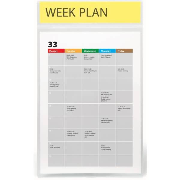 Selbstklebetasche A4 220x345mm mit Kopfzeile VE=10 Stück