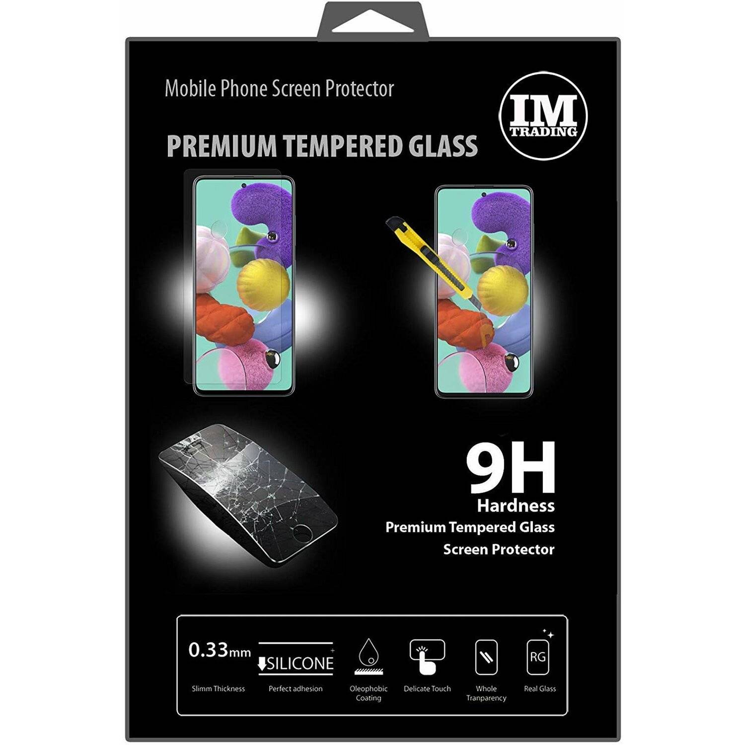 Silikon Handyhülle Schutz Hülle Schale Tasche Bumper Case + Schutzschutzglas für Samsung Galaxy A51 (A515F)