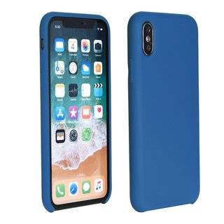 cofi1453 Silikon Case Hülle Schale Cover Dezent Handyhülle Handyschale Schutz für Samsung Galaxy A51 (A515F) in Blau