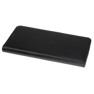 Buch Tasche "Smart" für MOTOROLA MOTO G8 PLAY Handy Hülle Etui Brieftasche Schutzhülle mit Standfunktion, Kartenfach Schwarz