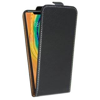 Flip Case für HUAWEI MATE 30 PRO Handy Tasche vertikal aufklappbar Schutzhülle Klapp Hülle Schwarz