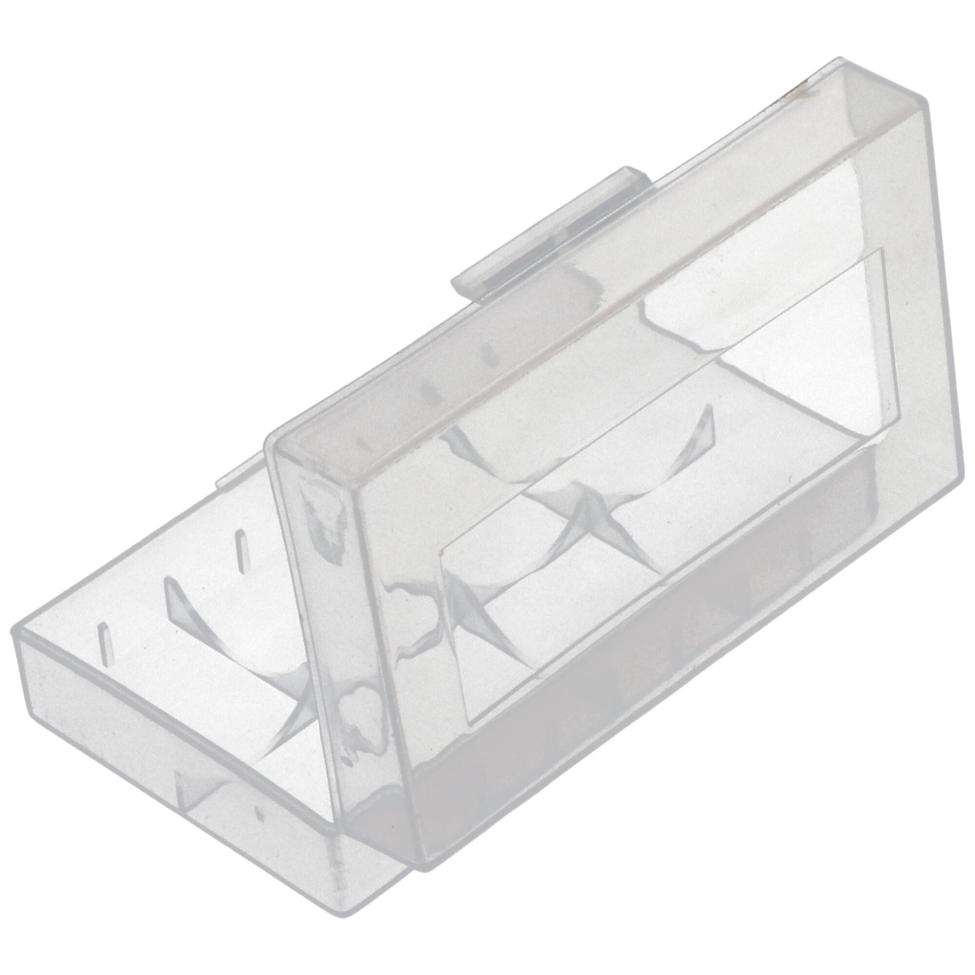 AccuCell AccuSafe 21700, Transportbox für 1-2 Stück 21700er Akku max. 73x21,5x21,5mm Innenmasse