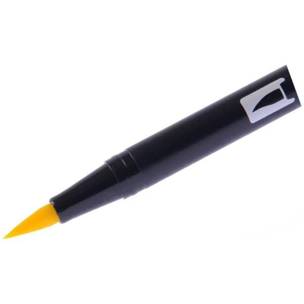 Dual-Fasermaler ABT mit Rundspitze/Pinselspitze process yellow