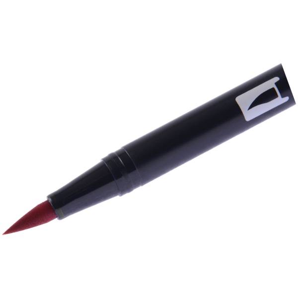 Dual-Fasermaler ABT mit Rundspitze/Pinselspitze rubine red