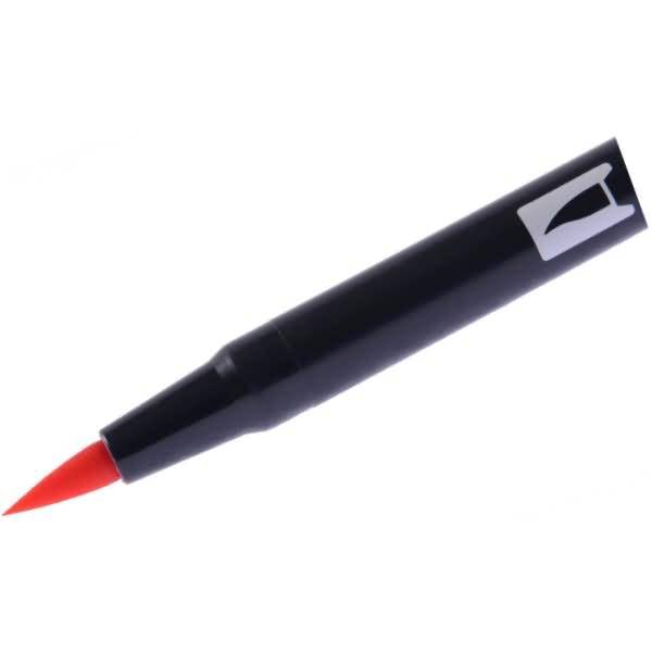 Dual-Fasermaler ABT mit Rundspitze/Pinselspitze warm red