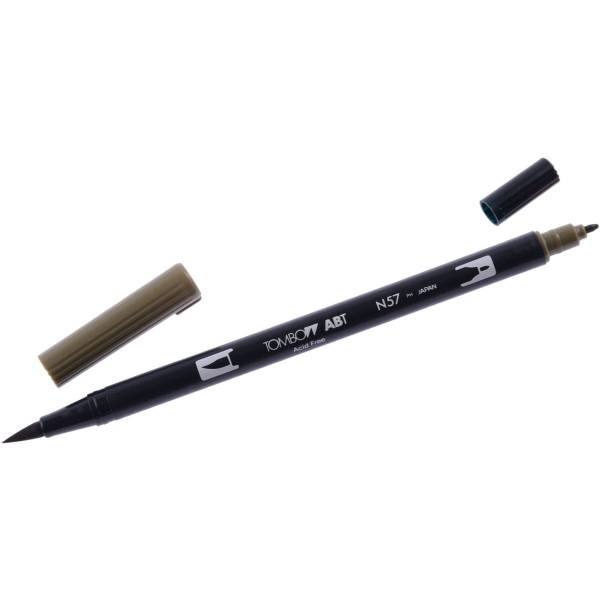 Dual-Fasermaler ABT mit Rundspitze/Pinselspitze warm grey 5