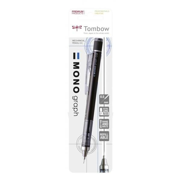 Feinminenstift Mono Graph 0,5mm schwarz Blister