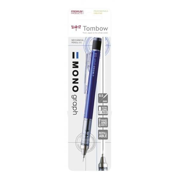 Feinminenstift Mono Graph 0,5mm blau Blister