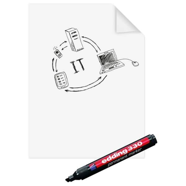 Magic-Chart Paperchart Folie 60x80cm 25 Blatt