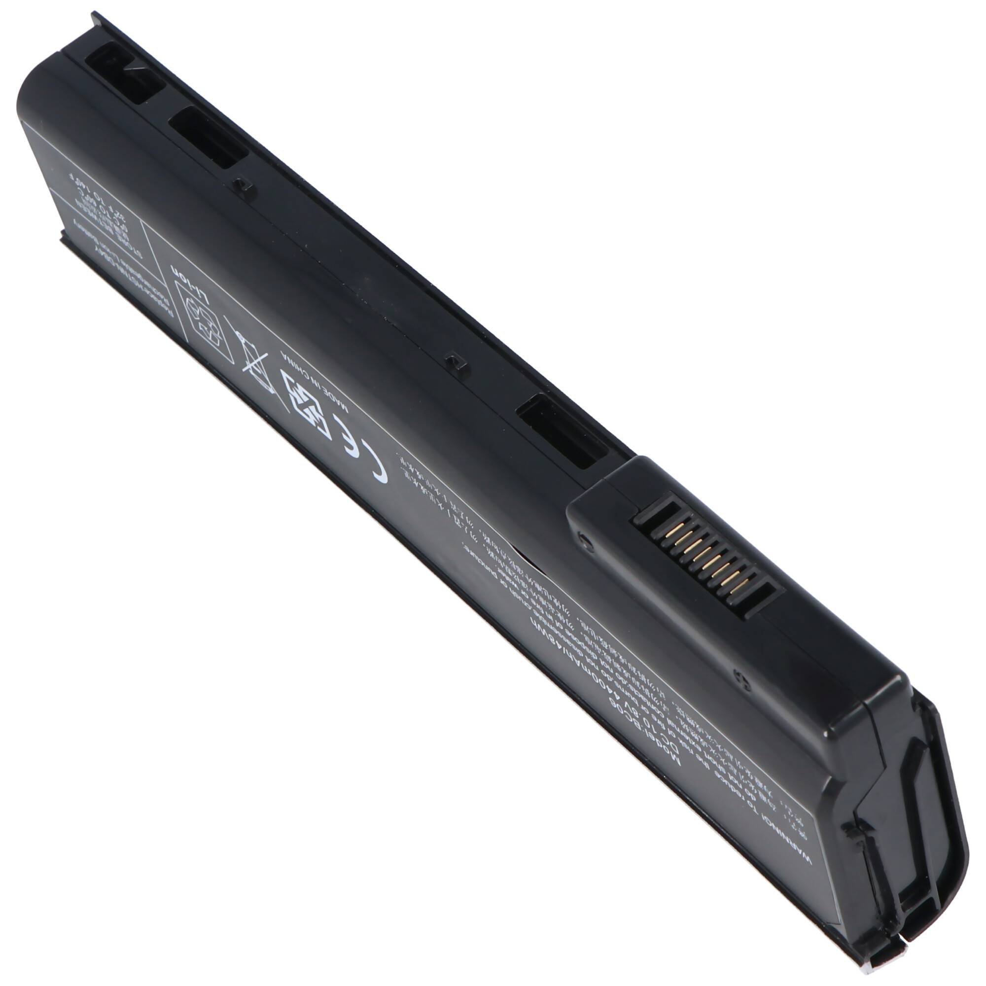 Akku passend für HP ProBook 640, Li-Ion, 10,8V, 4400mAh, 47,5Wh, black