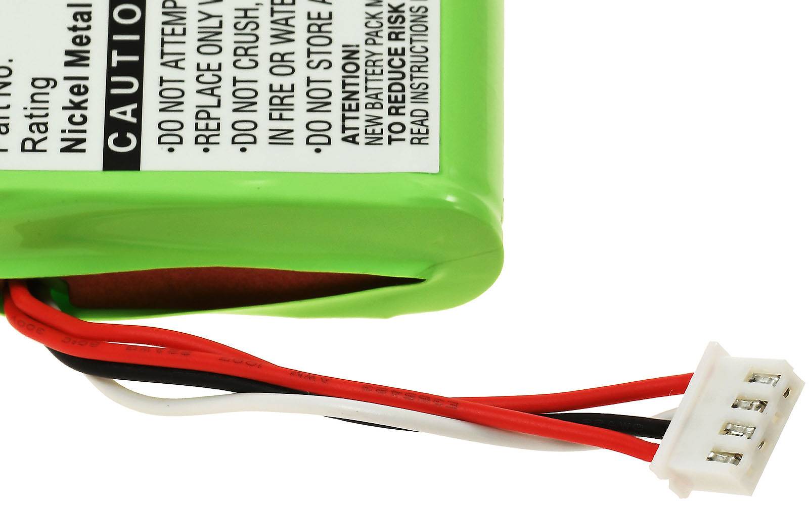 Powery Akku passend für Etiketten-Drucker Brother PT-9600 / Typ BA-9000, 9,6V, NiMH