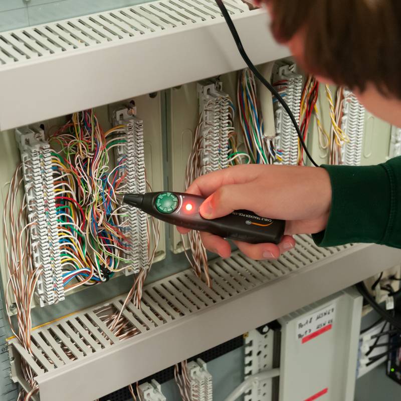 Kabelsucher PCE-170 CB | RJ 45, RJ 11, BNC, Koaxialkabel