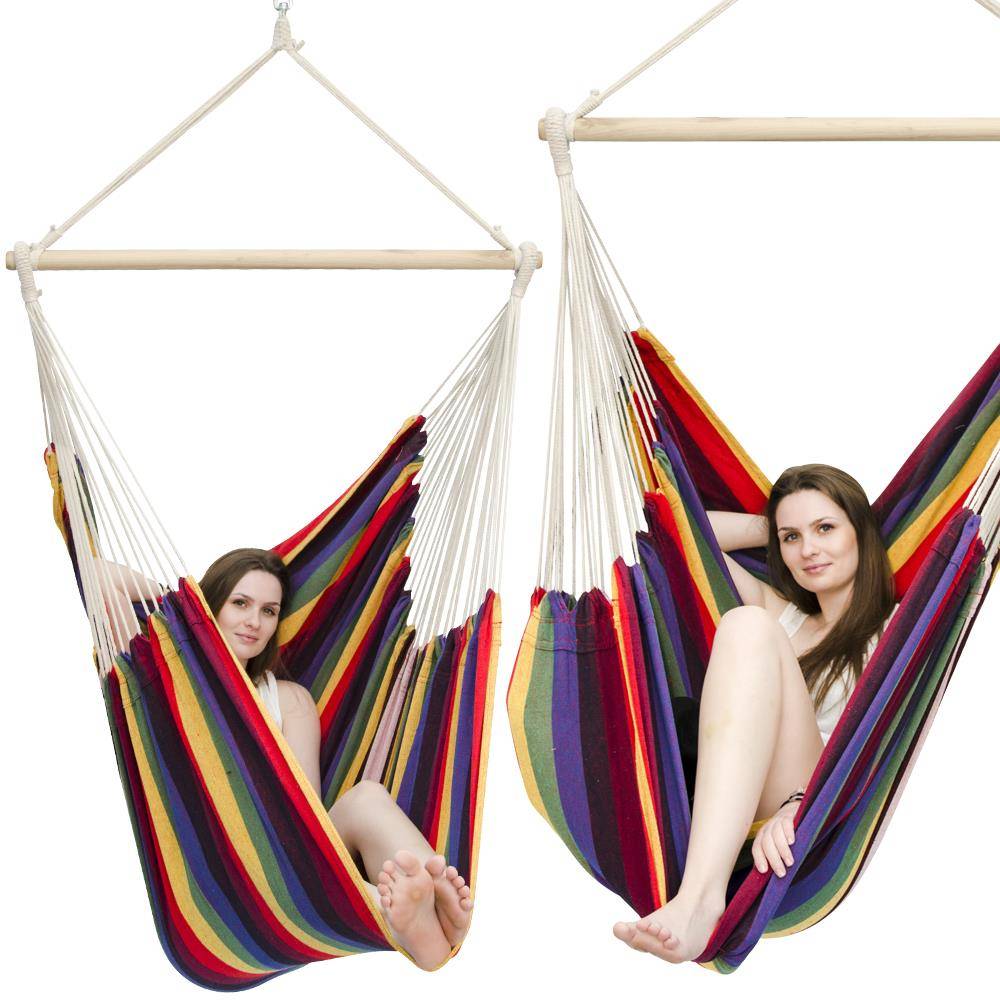 XXL Hängestuhl HMG-40 eyepower AMZ Regenbogen