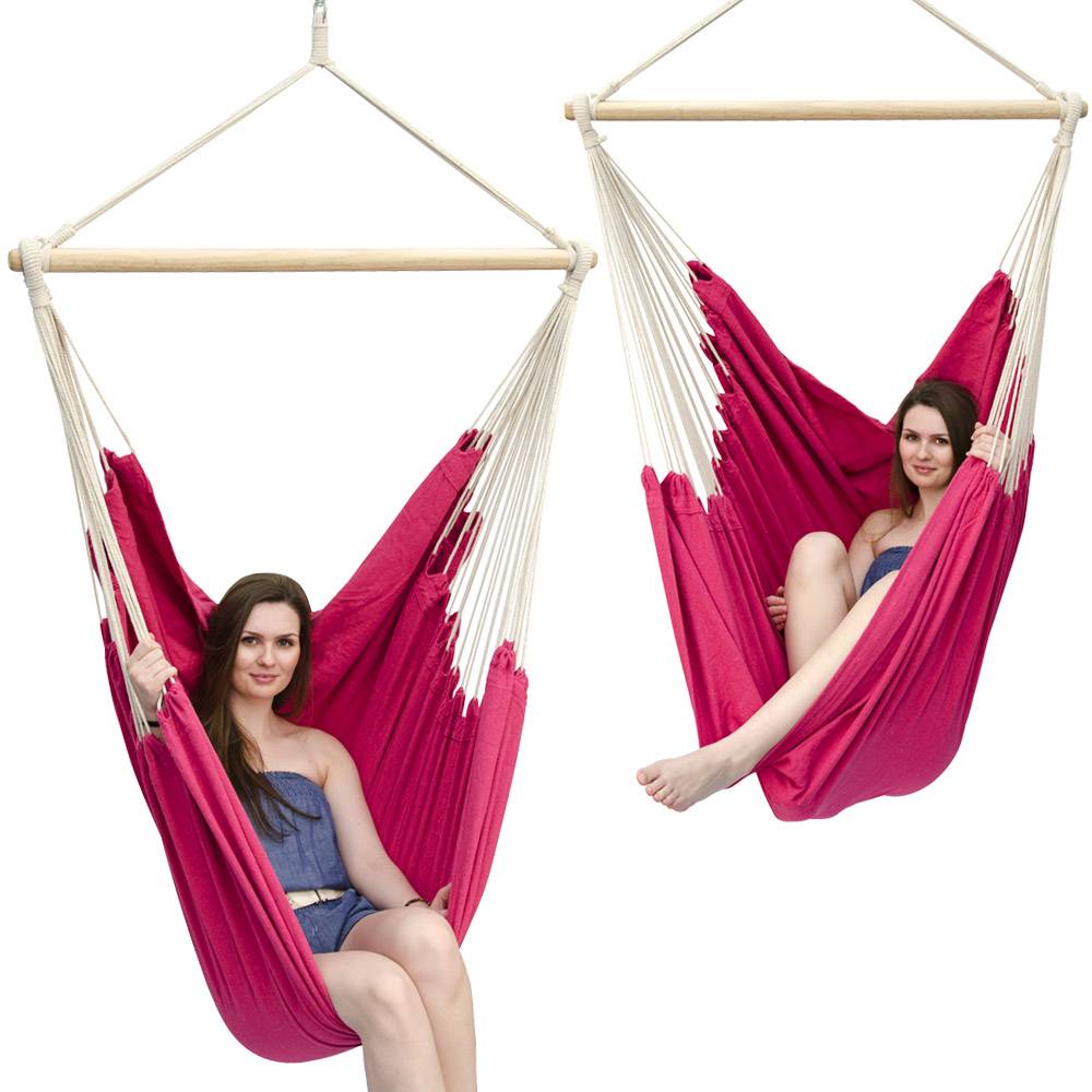 XXL Hängestuhl HMG-40 eyepower AMZ Orchidee