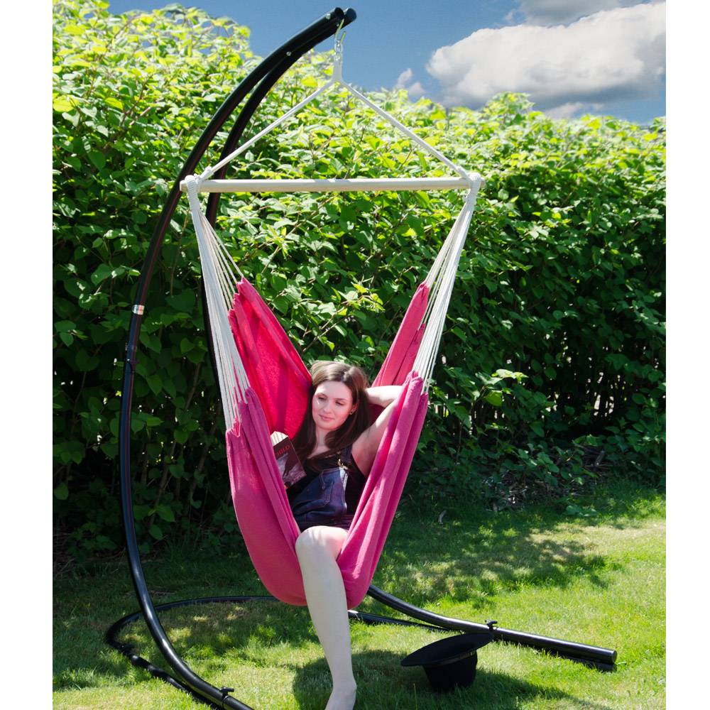 XXL Hängestuhl HMG-40 eyepower AMZ Orchidee