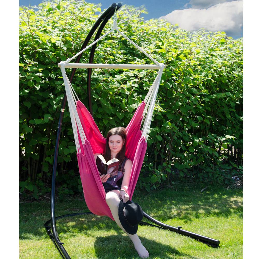 XXL Hängestuhl HMG-40 eyepower AMZ Orchidee