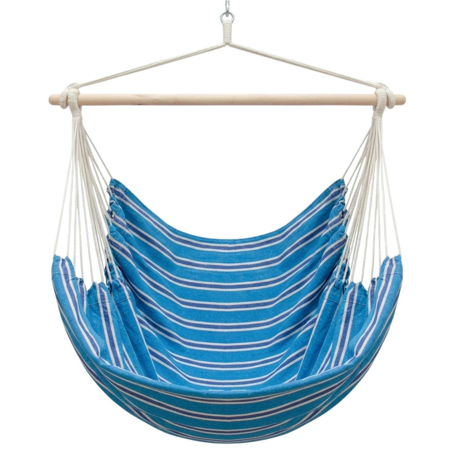 XXL Hängesessel 185x130cm bis 150kg - 2 Personen Schwebesessel Hängestuhl Garten
